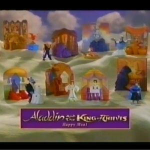 NWT Disneys Aladdin King of Thieves McDonald’s Happy Meal Set of 7
